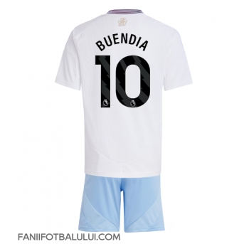 Aston Villa Emiliano Buendia #10 Echipament de Fotbal Replică 2024-25 Copii Deplasare (+ Șorturi)